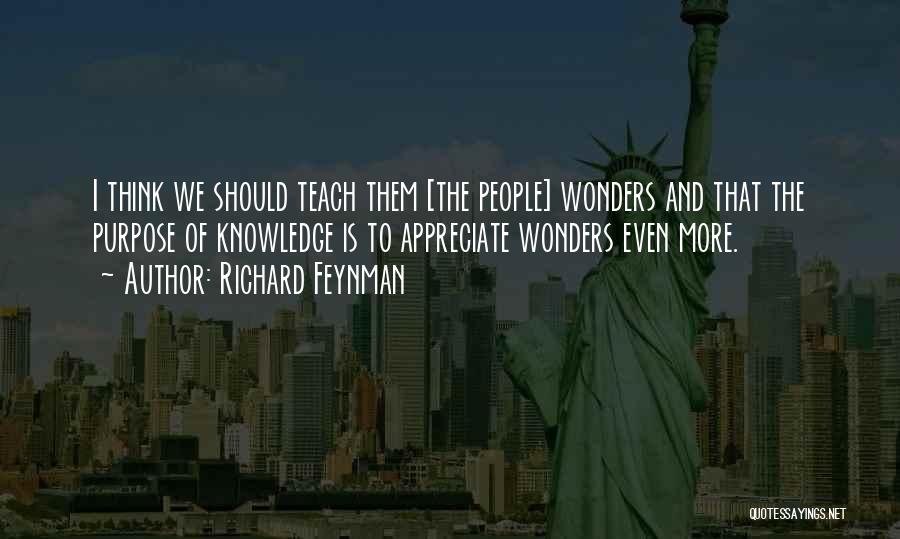 Wonders Of Science Quotes By Richard Feynman