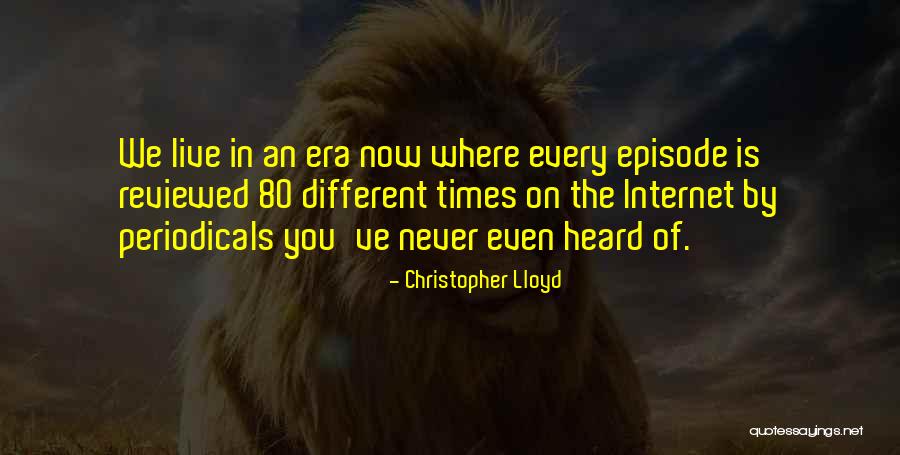 Wondrously Blessed Quotes By Christopher Lloyd Wondrously Blessed Quotes By Christopher Lloyd