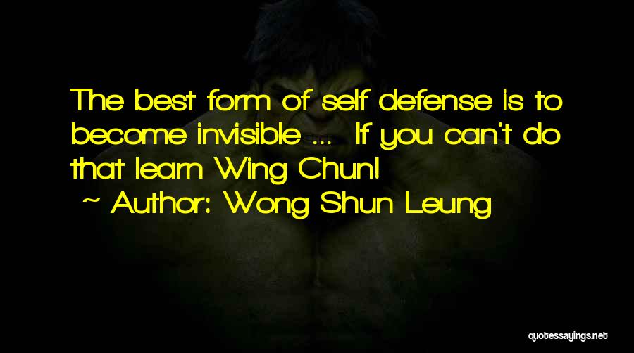 Wong Shun Leung Quotes 725719