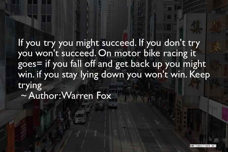 Won't Back Down Quotes By Warren Fox