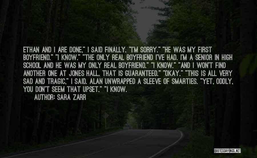 Won't Find Another Me Quotes By Sara Zarr