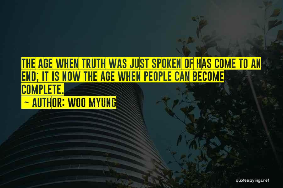 Woo Quotes By Woo Myung