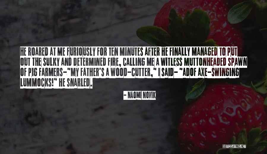 Wood And Fire Quotes By Naomi Novik Wood And Fire Quotes By Naomi Novik