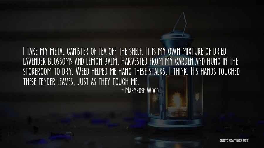 Wood And Love Quotes By Maryrose Wood