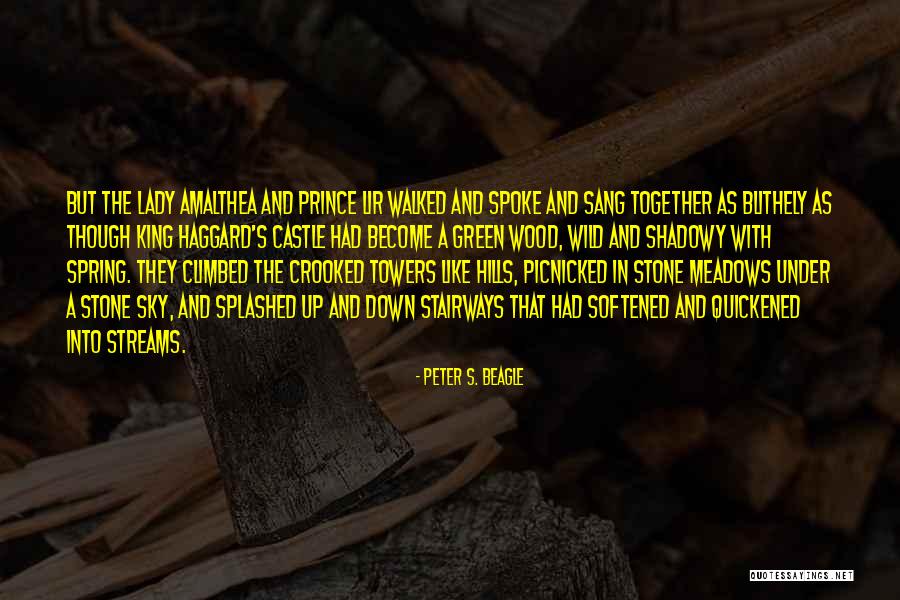 Wood And Love Quotes By Peter S. Beagle Wood And Love Quotes By Peter S. Beagle