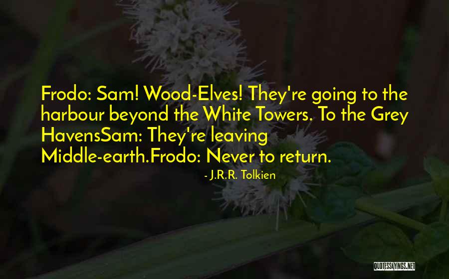 Wood Elves Quotes By J.R.R. Tolkien