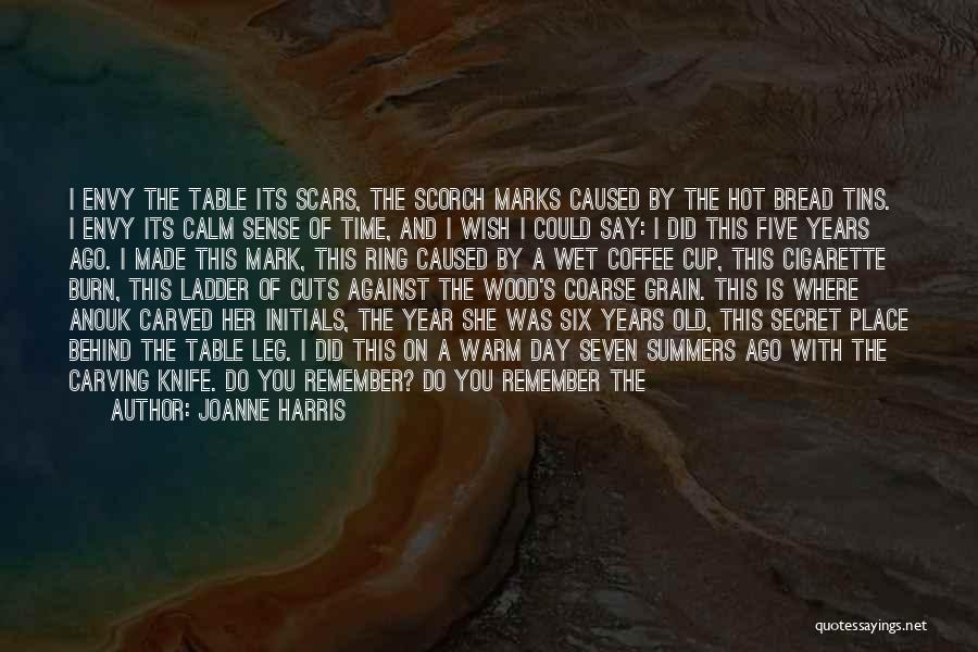 Wood Grain Quotes By Joanne Harris