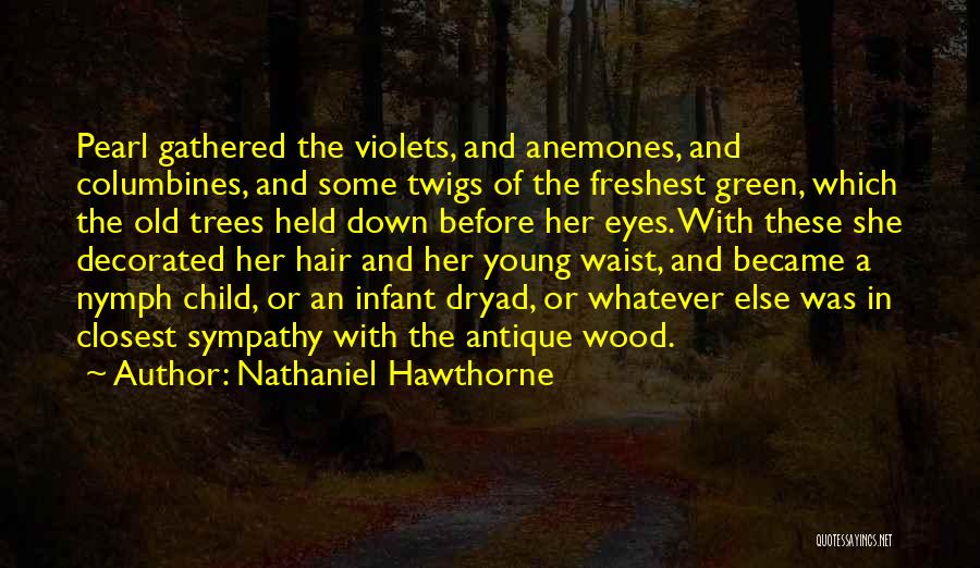 Wood Nymph Quotes By Nathaniel Hawthorne