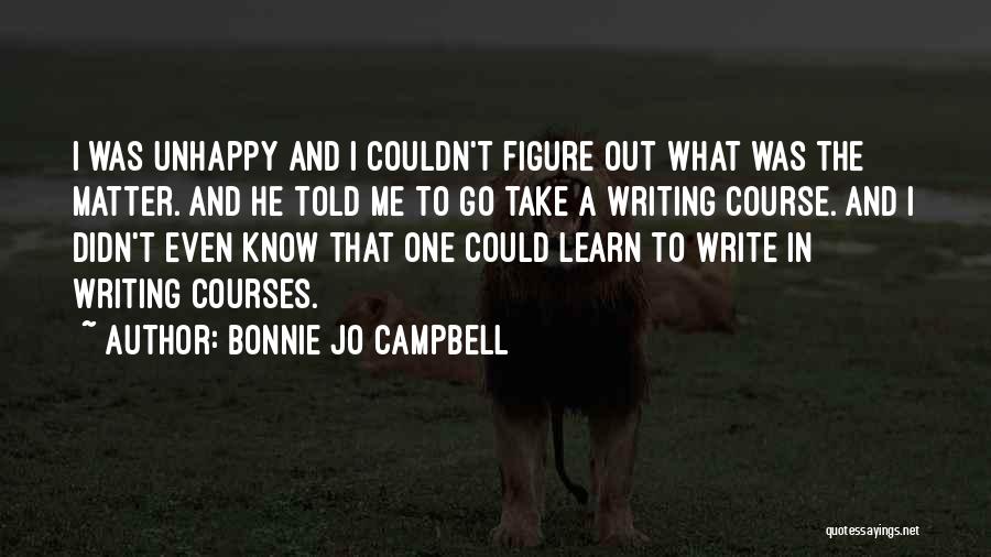 Wood Runners Quotes By Bonnie Jo Campbell