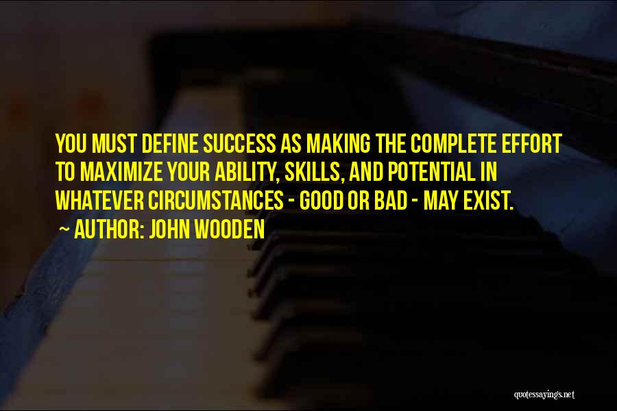 Wooden John Quotes By John Wooden