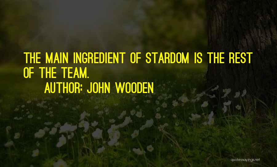 Wooden Quotes By John Wooden