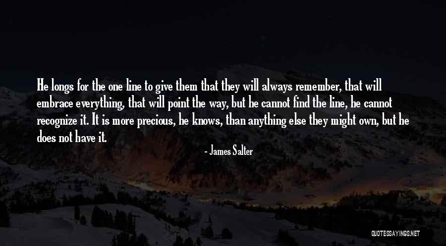 Woodenstreet Quotes By James Salter Woodenstreet Quotes By James Salter