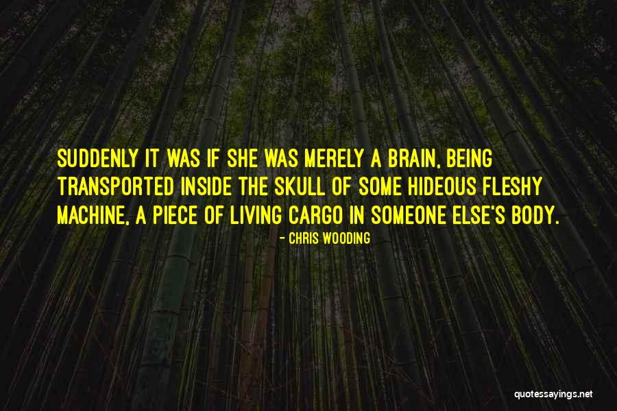 Wooding Quotes By Chris Wooding Wooding Quotes By Chris Wooding