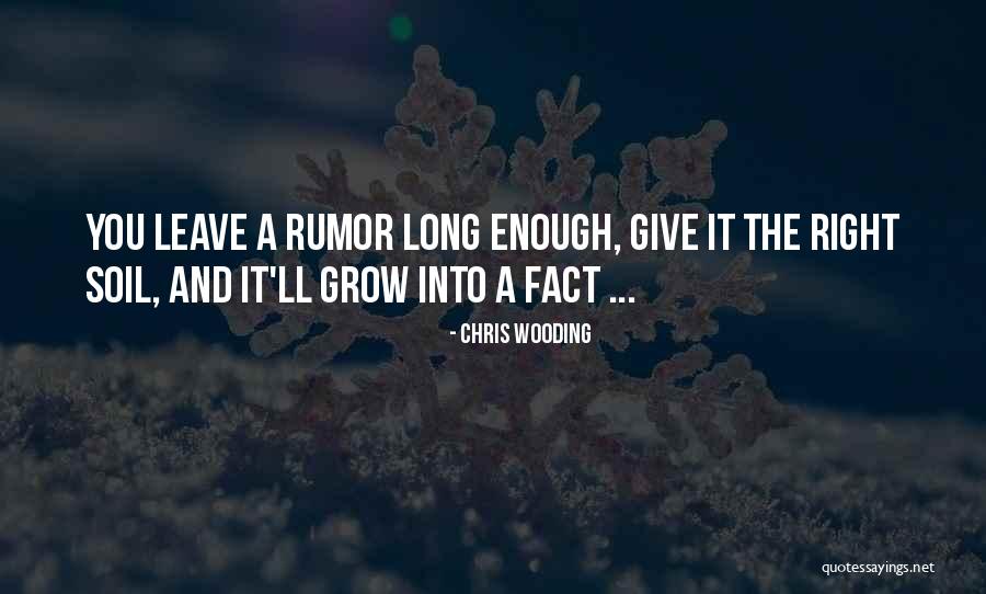 Wooding Quotes By Chris Wooding Wooding Quotes By Chris Wooding