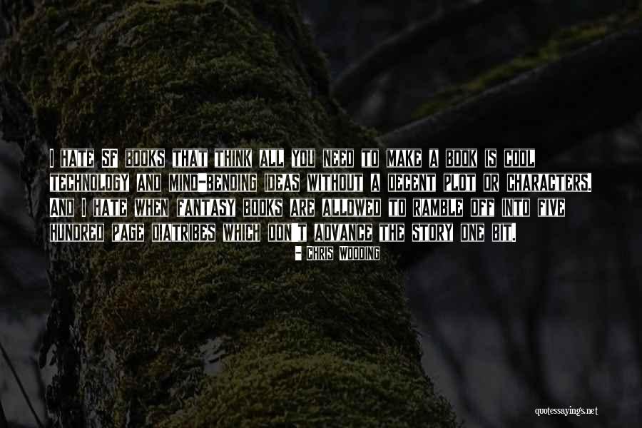 Wooding Quotes By Chris Wooding Wooding Quotes By Chris Wooding