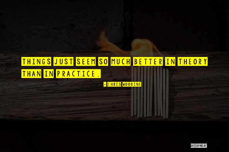 Wooding Quotes By Chris Wooding Wooding Quotes By Chris Wooding