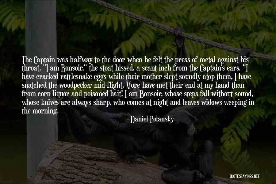 Woodpecker Quotes By Daniel Polansky Woodpecker Quotes By Daniel Polansky