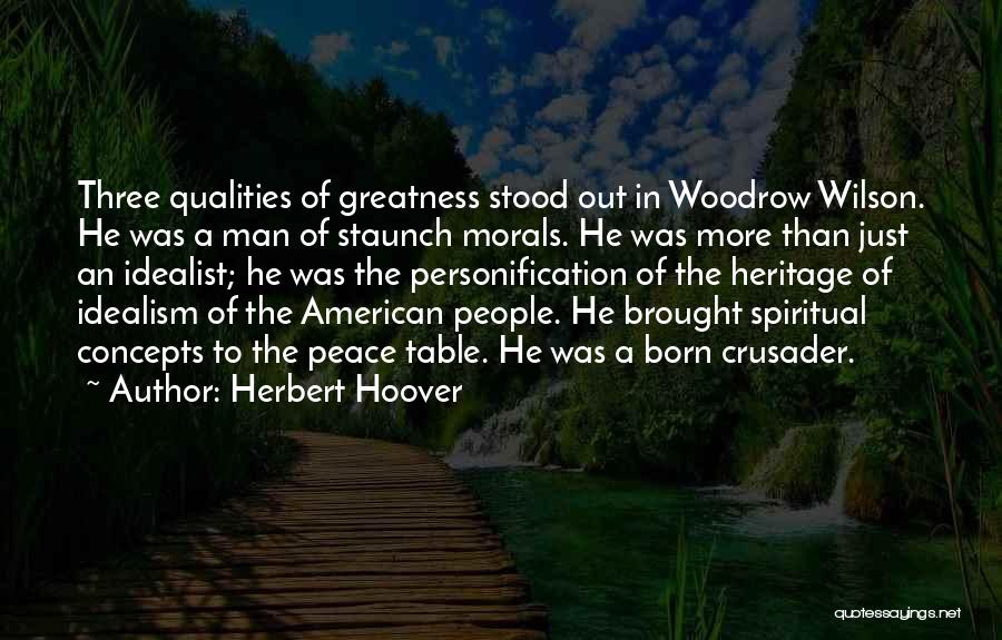 Woodrow Quotes By Herbert Hoover