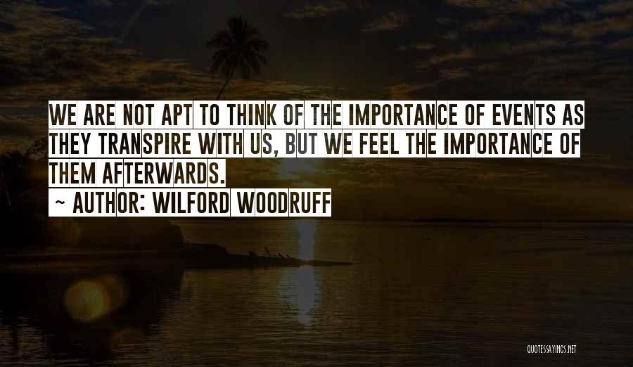 Woodruff Quotes By Wilford Woodruff