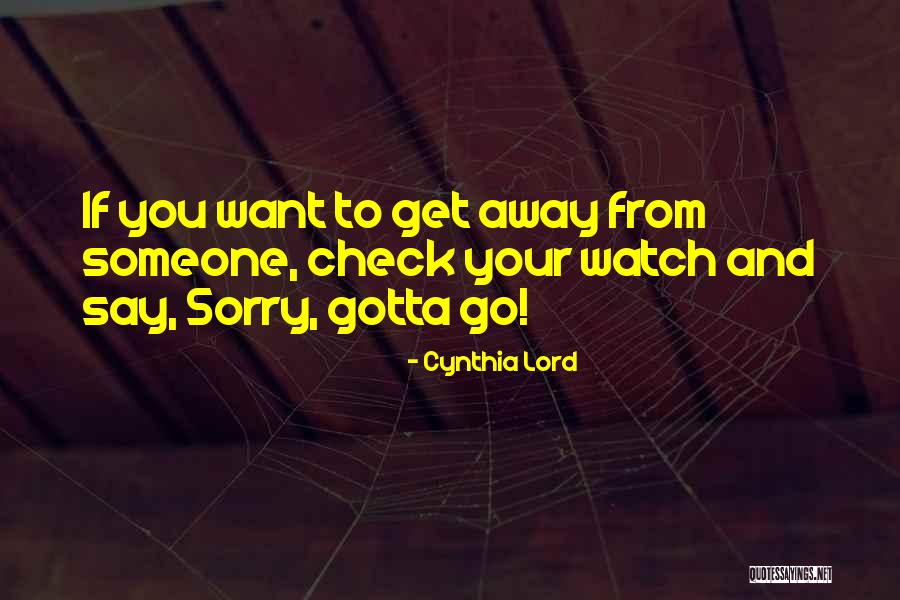 Woodsen Quotes By Cynthia Lord Woodsen Quotes By Cynthia Lord