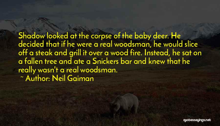 Woodsman Quotes By Neil Gaiman