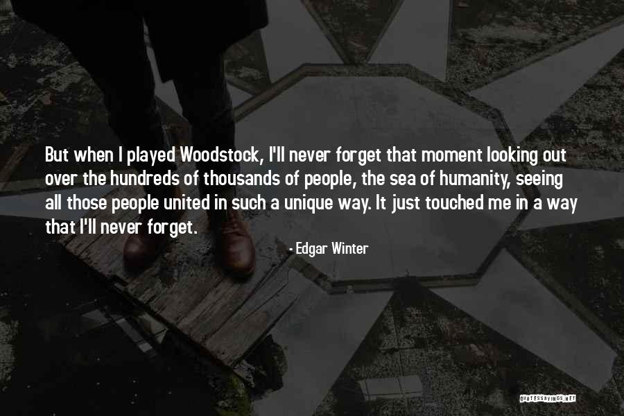 Woodstock Quotes By Edgar Winter Woodstock Quotes By Edgar Winter