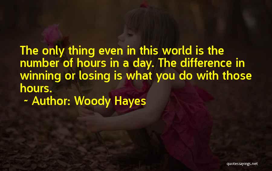Woody Hayes Quotes 278445