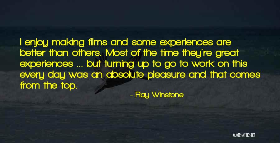 Woody Paige Chalkboard Quotes By Ray Winstone Woody Paige Chalkboard Quotes By Ray Winstone