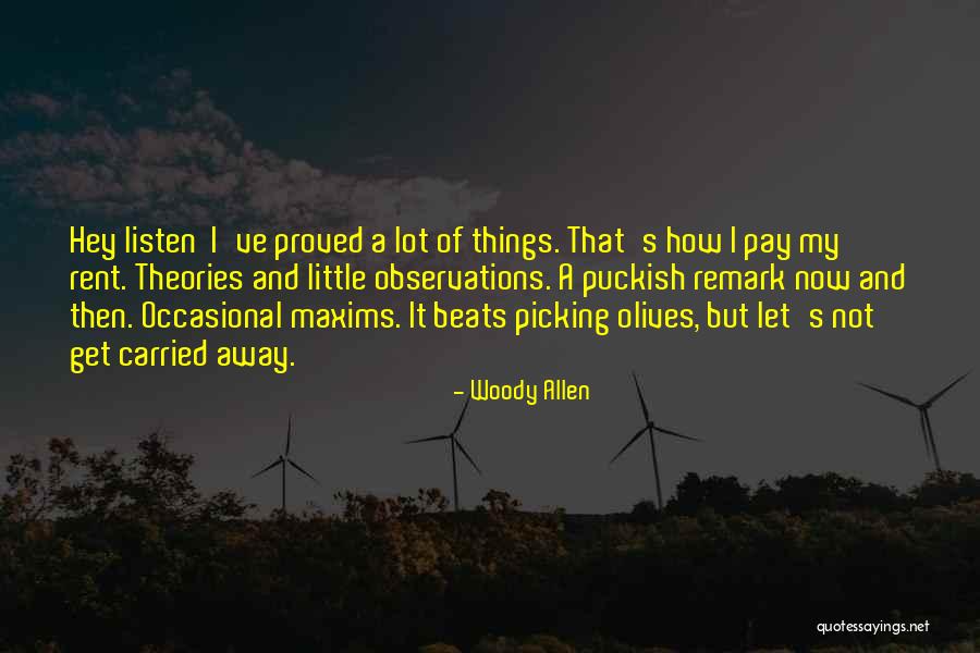 Woody's Quotes By Woody Allen Woody's Quotes By Woody Allen