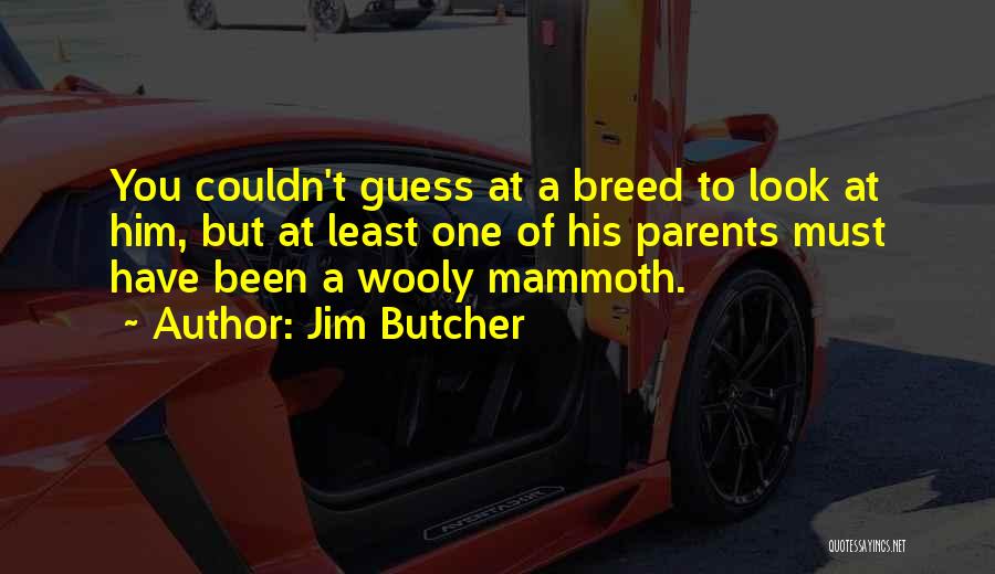 Wooly Mammoth Quotes By Jim Butcher