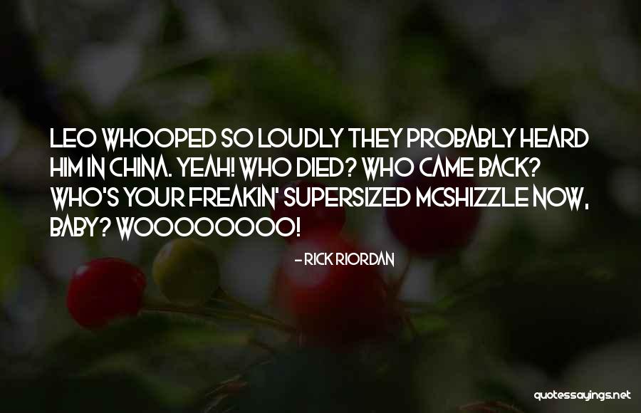 Woooooooo Quotes By Rick Riordan Woooooooo Quotes By Rick Riordan