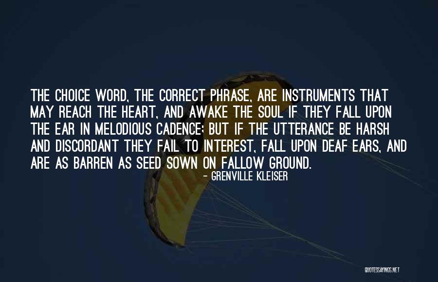 Word Choice Quotes By Grenville Kleiser Word Choice Quotes By Grenville Kleiser