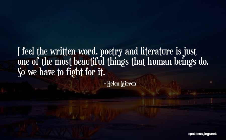 Word Fight Quotes By Helen Mirren Word Fight Quotes By Helen Mirren