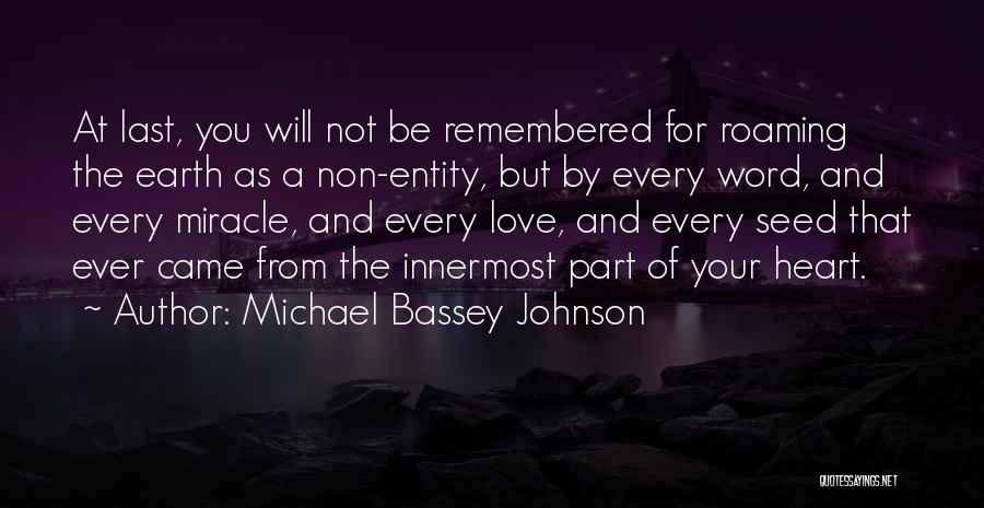 Word For Love Quotes By Michael Bassey Johnson