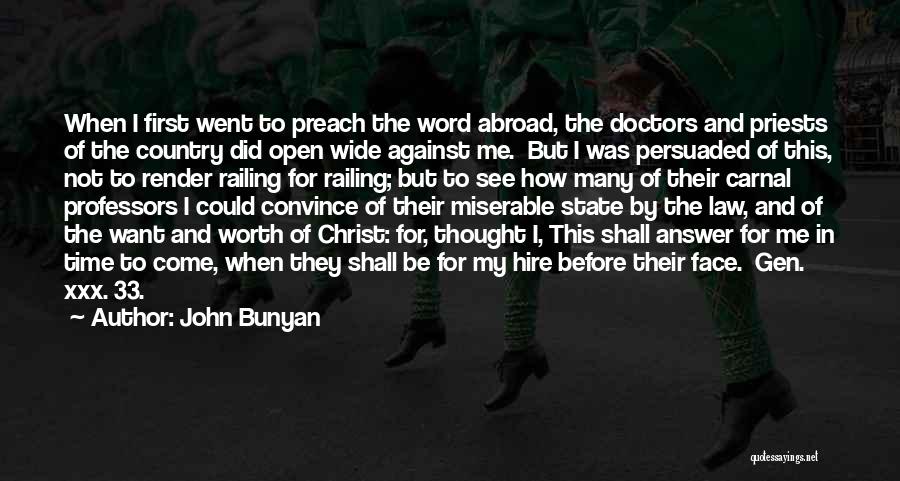 Word For Thought Quotes By John Bunyan