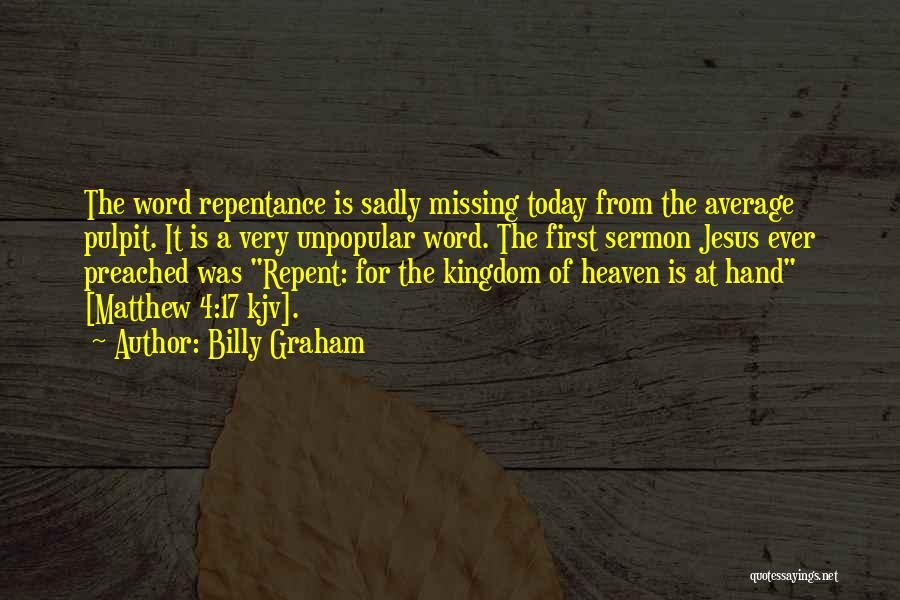 Word For Today Quotes By Billy Graham