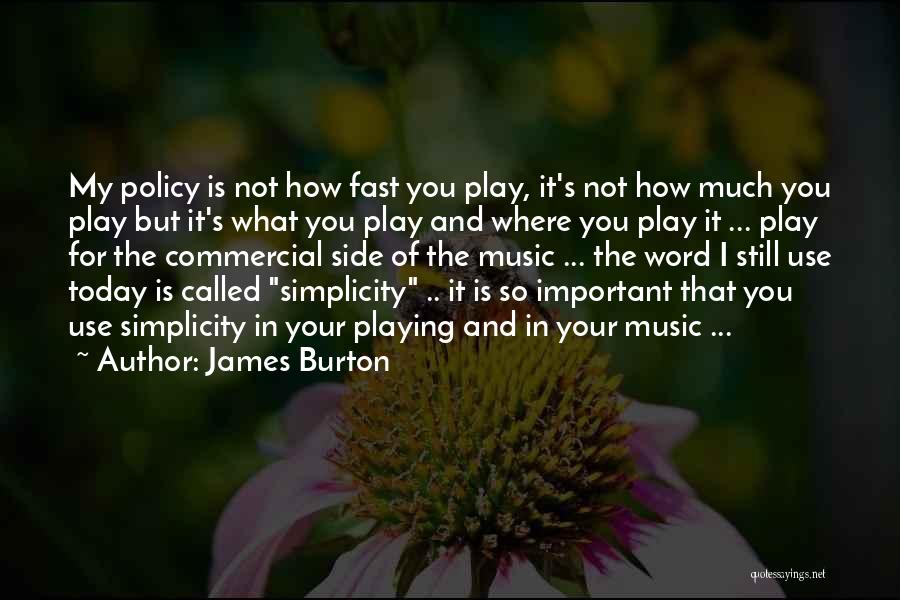 Word For Today Quotes By James Burton