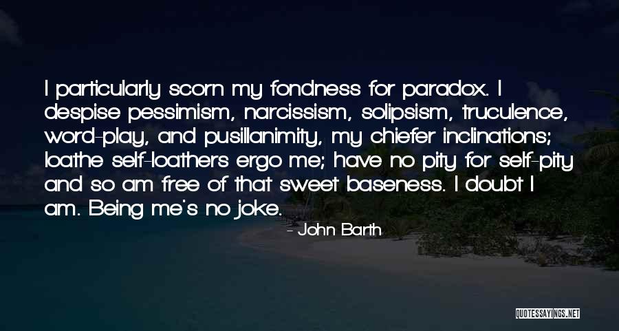 Word Free Quotes By John Barth