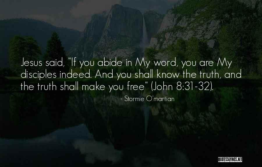Word Free Quotes By Stormie O'martian