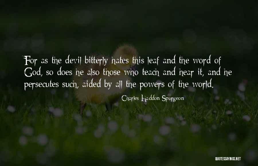 Word God Quotes By Charles Haddon Spurgeon Word God Quotes By Charles Haddon Spurgeon