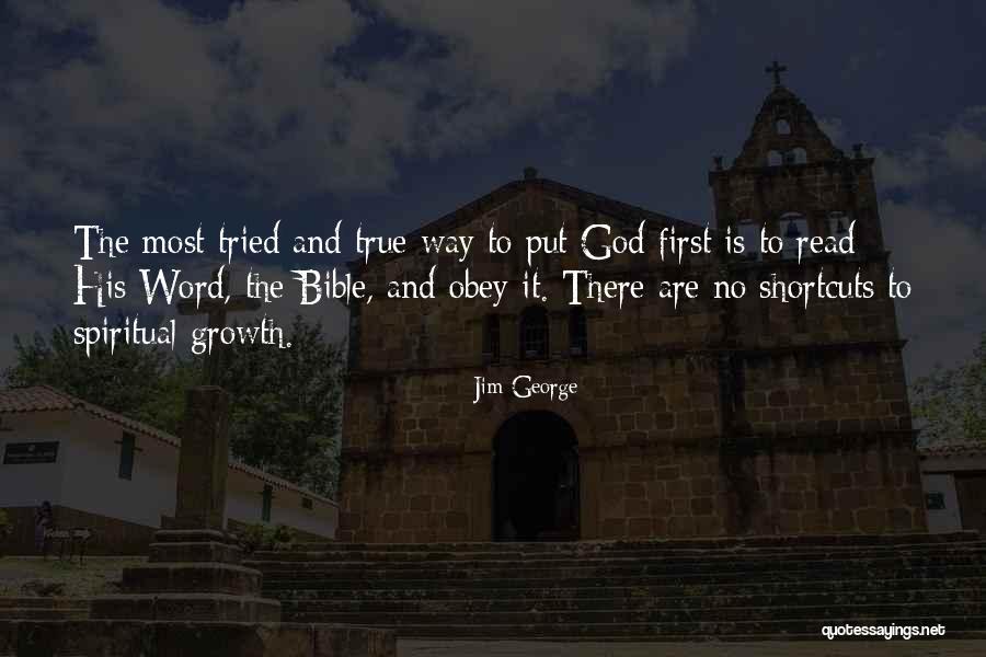 Word God Quotes By Jim George