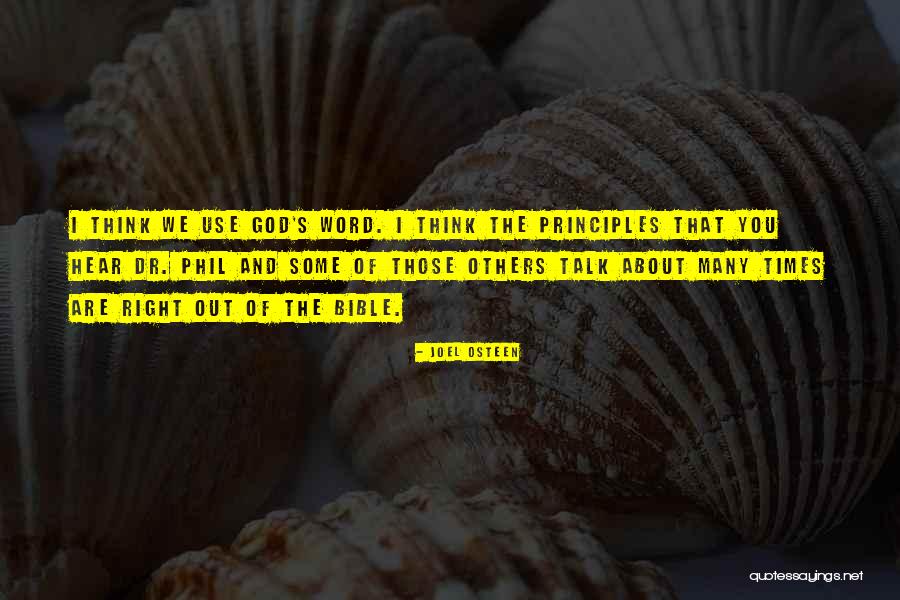 Word God Quotes By Joel Osteen