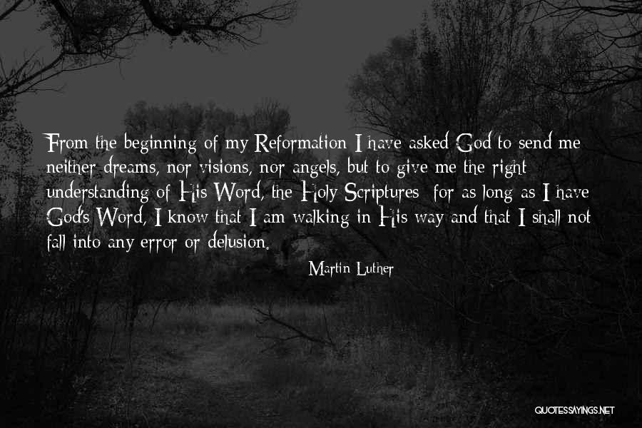 Word God Quotes By Martin Luther