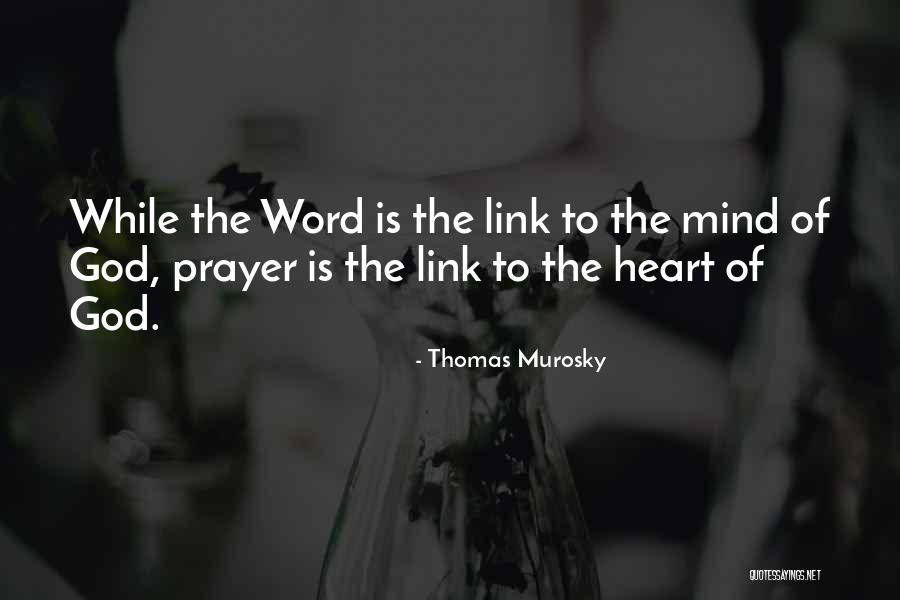 Word God Quotes By Thomas Murosky