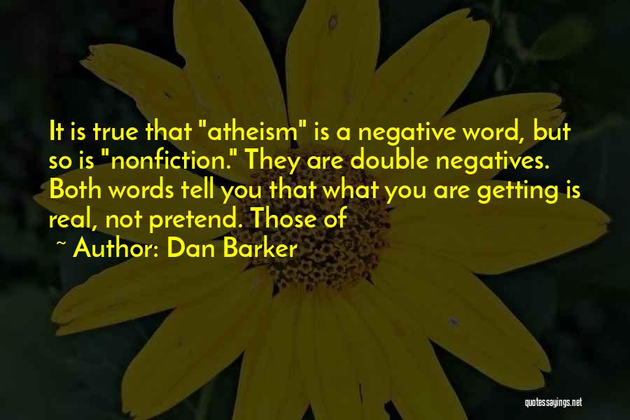 Word In Double Quotes By Dan Barker