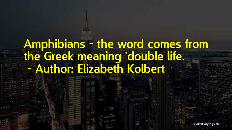 Word In Double Quotes By Elizabeth Kolbert