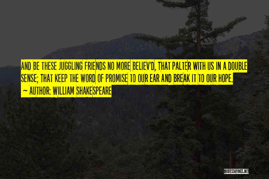 Word In Double Quotes By William Shakespeare