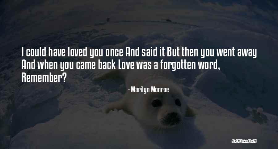 Word Love Quotes By Marilyn Monroe Word Love Quotes By Marilyn Monroe