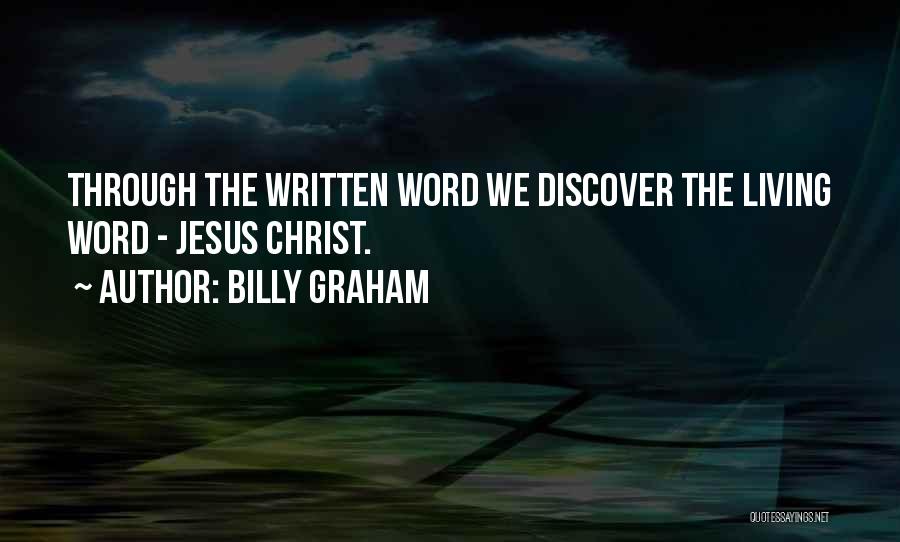Word Of Jesus Quotes By Billy Graham