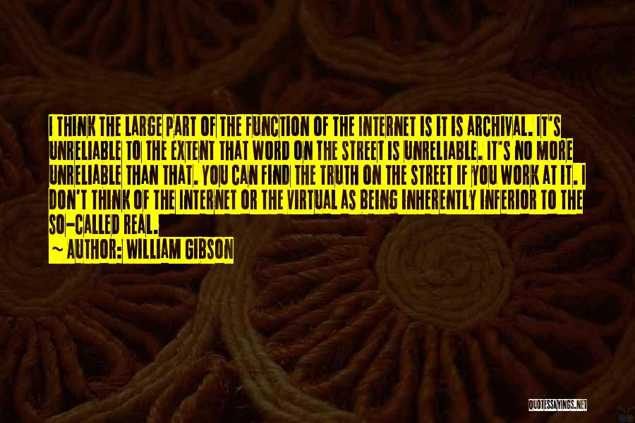 Word On The Street Quotes By William Gibson